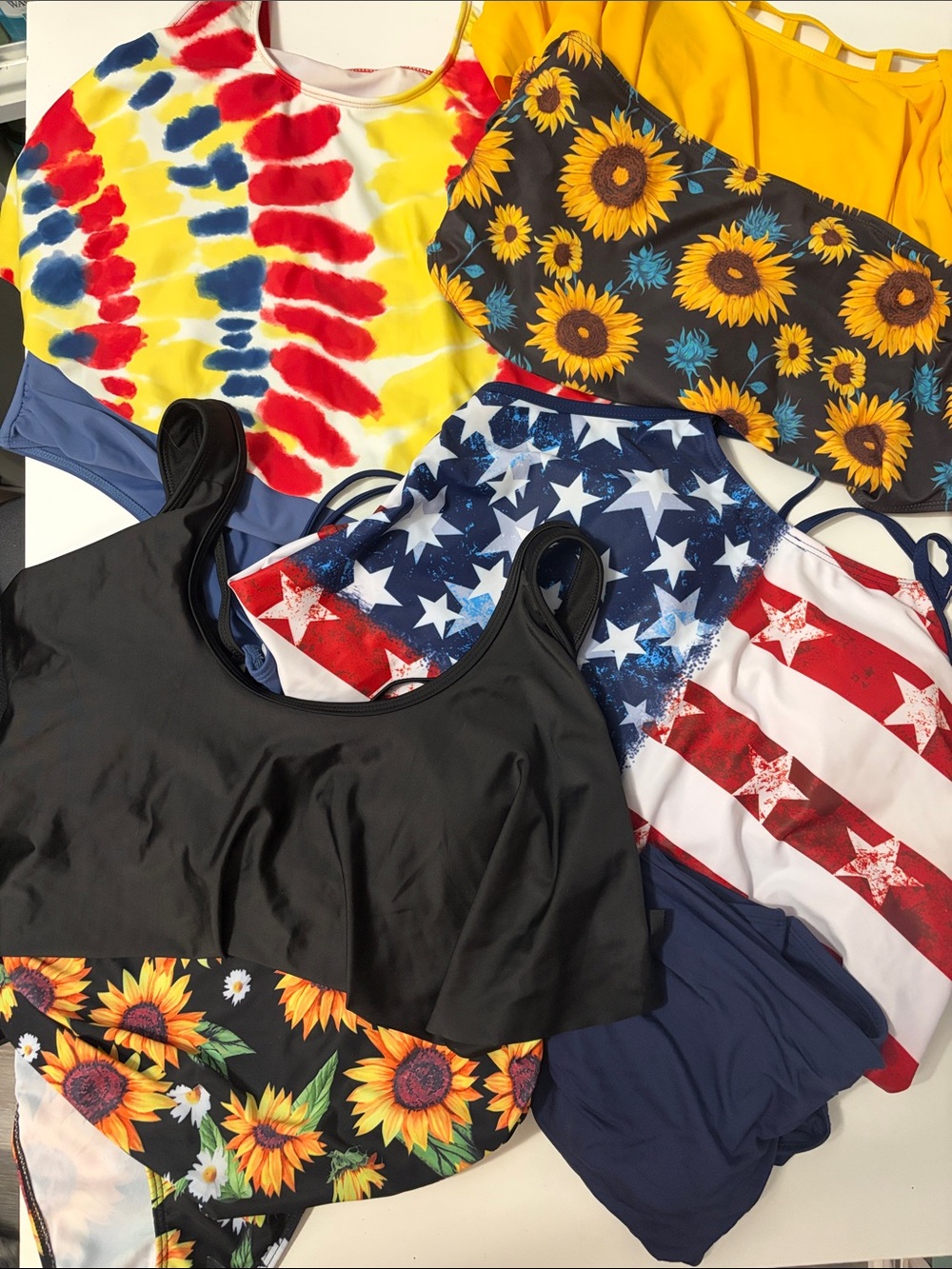 Lot of 4 bathing suits from SHEIN